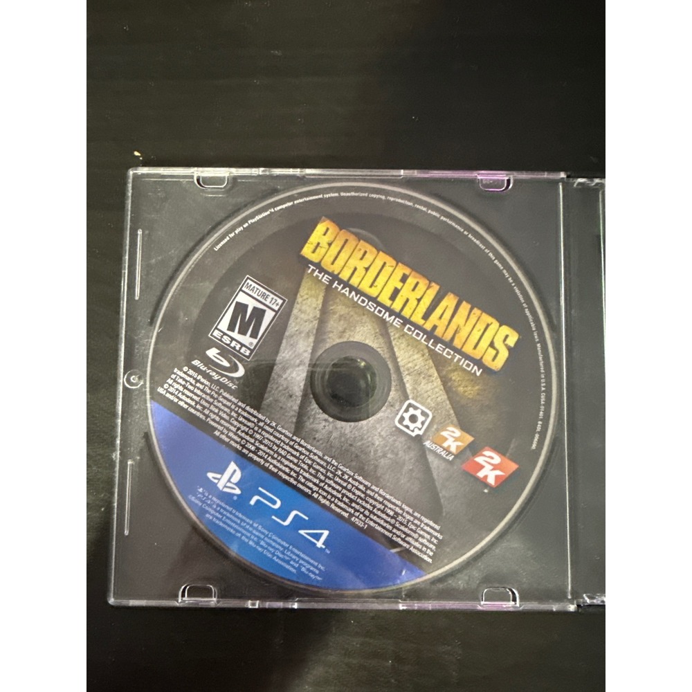 Borderlands The Handsome Collection Sony PS4 PlayStation 4 Disc Only 2K Games